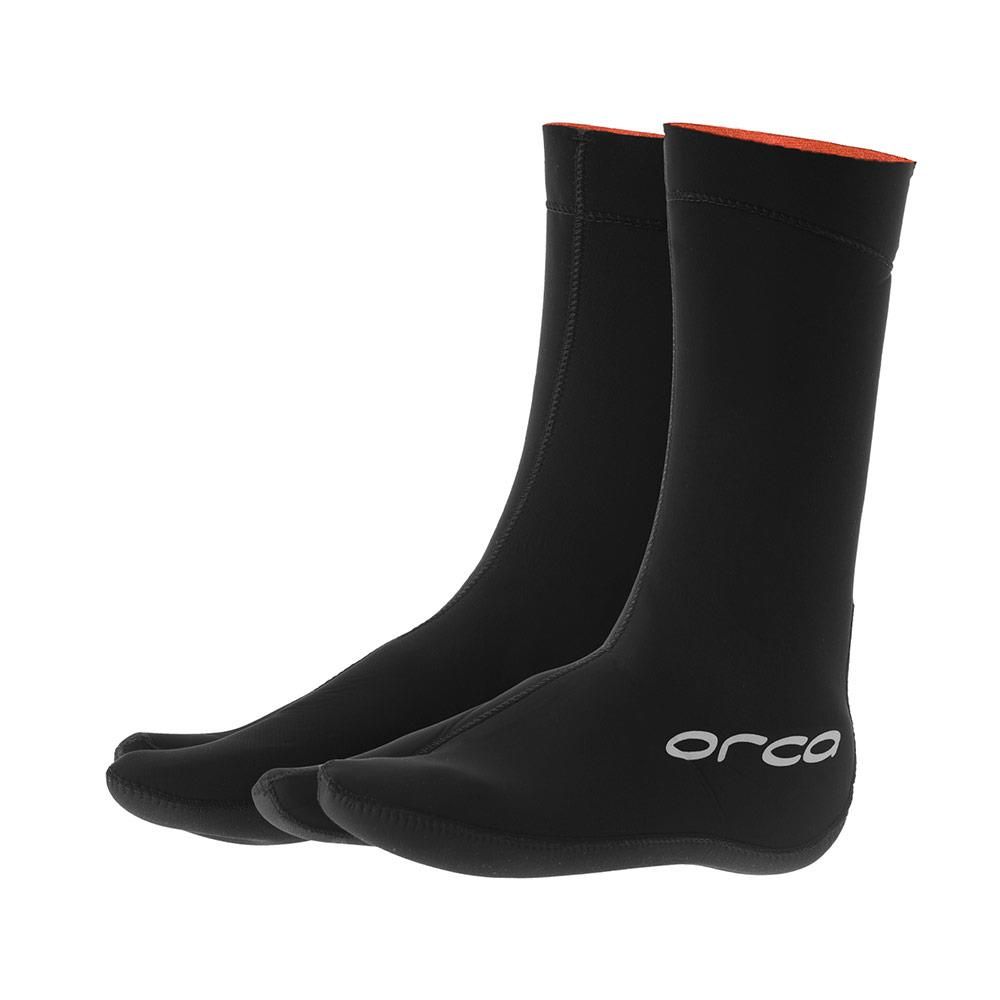 Orca Hydro Swim Neoprene Booties MA46 - Calzari In Neoprene Per Nuoto, Fodera Termica Thermal X, Antiscivolo, Colore Nero